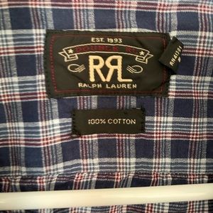 RRL Plaid shirt